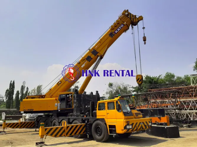 Sewa Telescopic Truck Crane  pelabuhan tanjungwangi